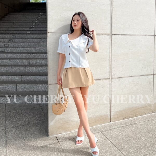 YU CHERRY | Váy Pleated Mini Skirt YV037 - Hình ảnh 4