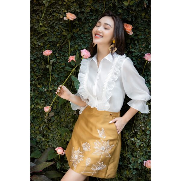 Áo SM bèo ngực ren VT - Hình ảnh 2