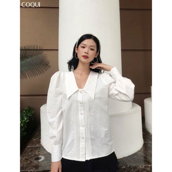 [COQUI] Áo sơmi tay phồng - Molly Shirt - Ảnh 2