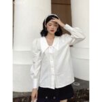 [COQUI] Áo sơmi tay phồng – Molly Shirt