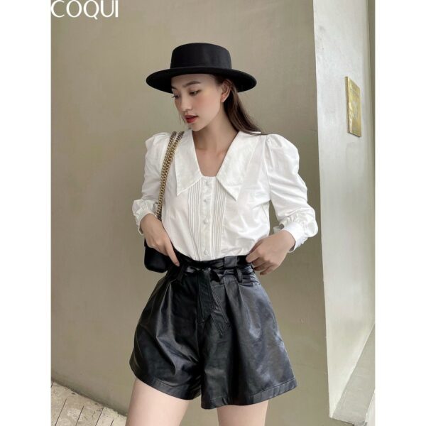 [COQUI] Áo sơmi tay phồng - Molly Shirt - Ảnh 3