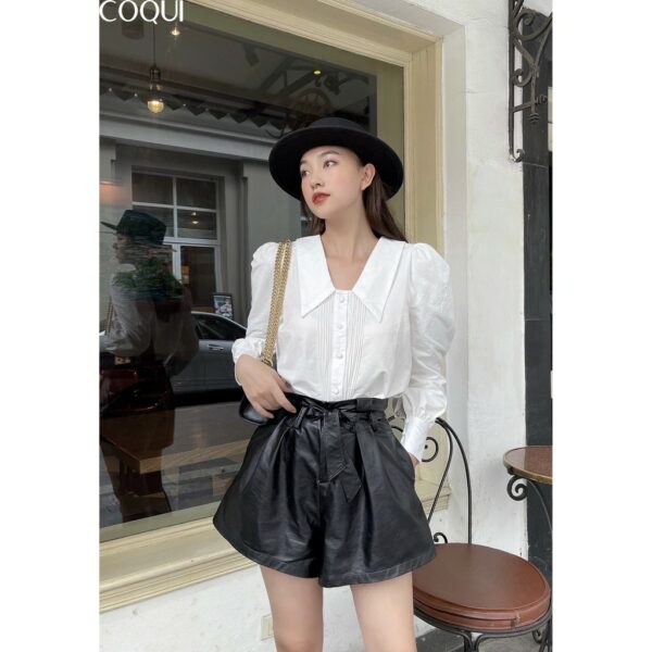 [COQUI] Áo sơmi tay phồng - Molly Shirt - Ảnh 4