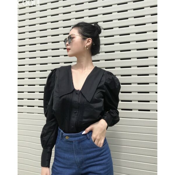 [COQUI] Áo sơmi tay phồng - Molly Shirt - Ảnh 6