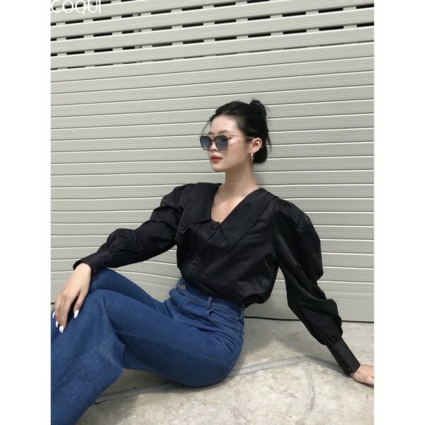[COQUI] Áo sơmi tay phồng - Molly Shirt - Ảnh 8