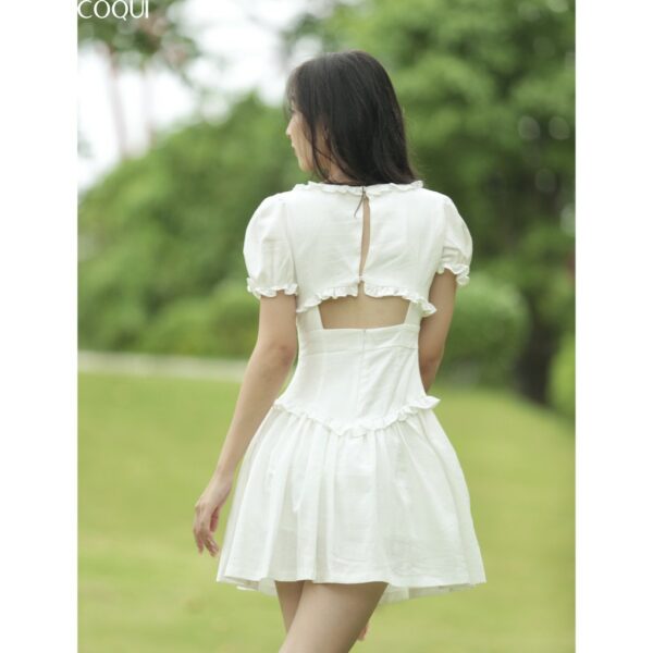 [COQUI] Đầm Emma tay phồng bèo ngực - Hình ảnh 6