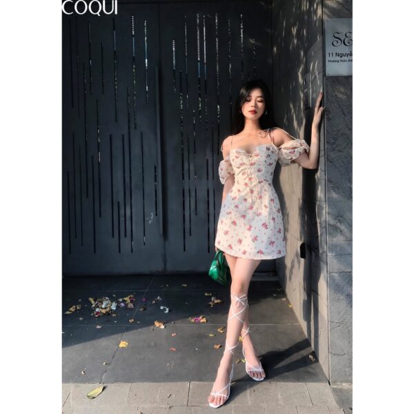 COQUI - Đầm hoa hồng nhí cúp ngực - Lola Dress - Hình ảnh 2