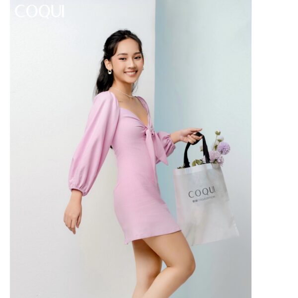[COQUI] Đầm Ivy thắt nơ - Hình ảnh 2