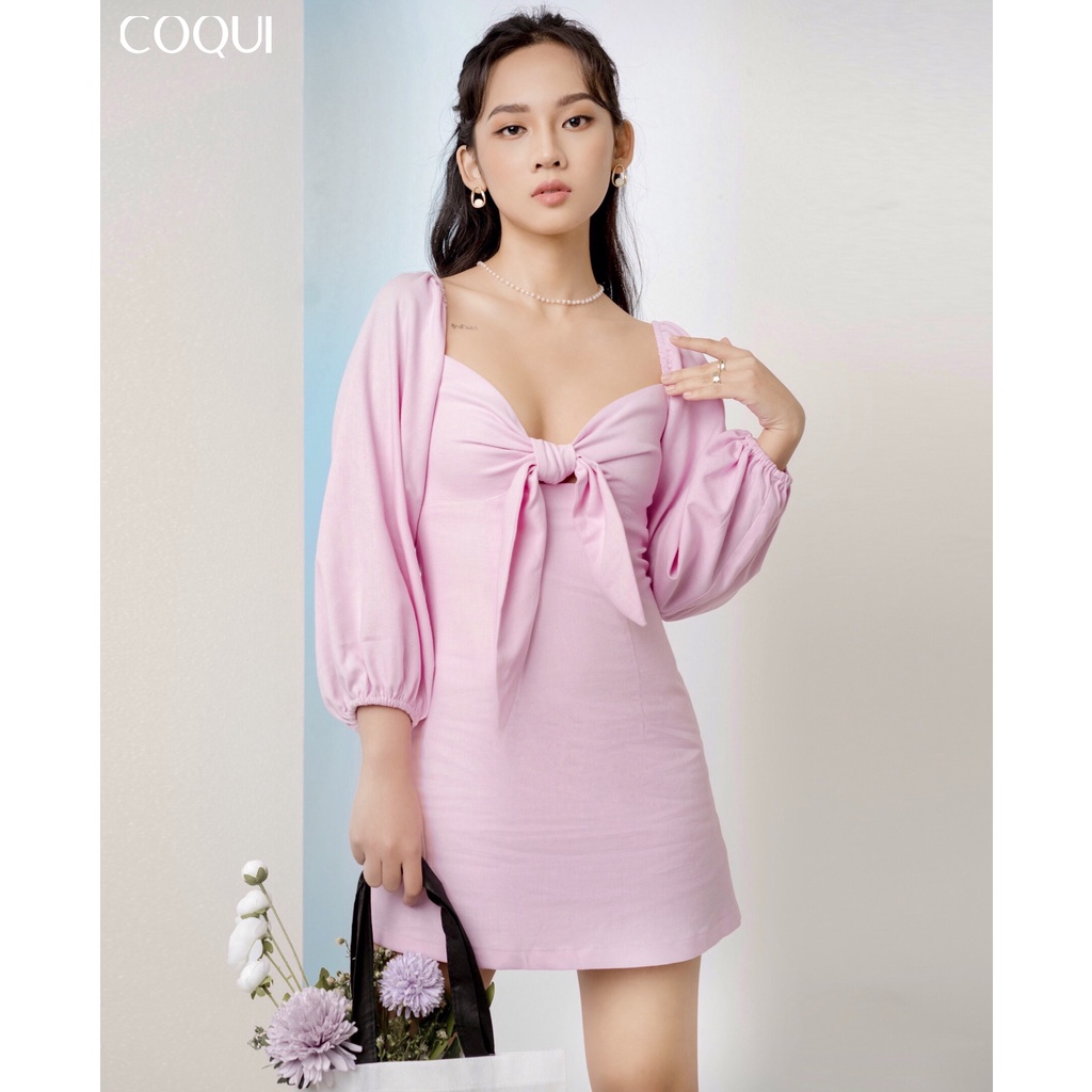 [COQUI] Đầm Ivy thắt nơ