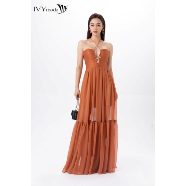 Đầm dạ hội cổ yếm IVY moda MS 45S2714 - Hình ảnh 2