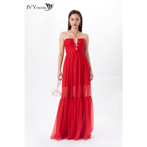 Đầm dạ hội cổ yếm IVY moda MS 45S2714 - Hình ảnh 3