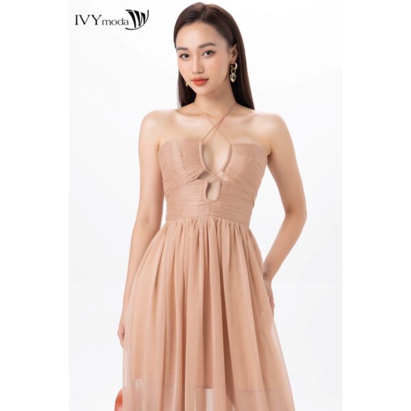 Đầm dạ hội cổ yếm IVY moda MS 45S2714 - Hình ảnh 4