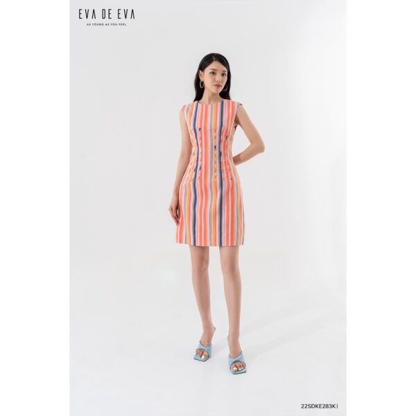 Đầm sát nách dáng chữ A Eva de Eva 22SDKE283K