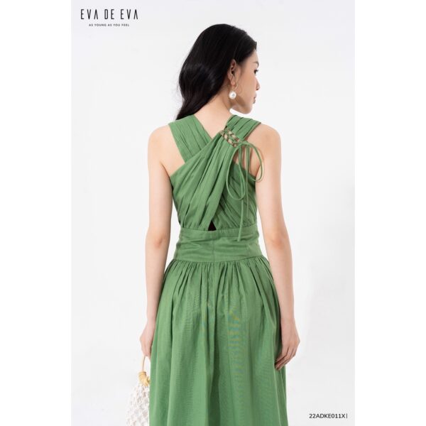 Đầm sát nách dáng xòe thắt eo Eva de Eva 22ADKE011X - Hình ảnh 4