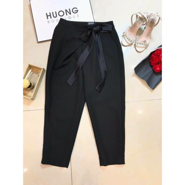 Quần baggy đính nơ nữHUONG BOUTIQUE HBQ10 - Hình ảnh 3