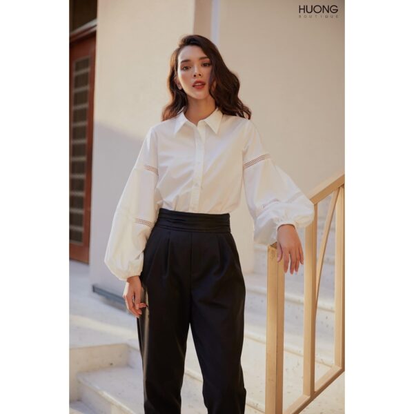 Quần baggy nữ HUONG BOUTIQUE HBQ38 - Hình ảnh 4