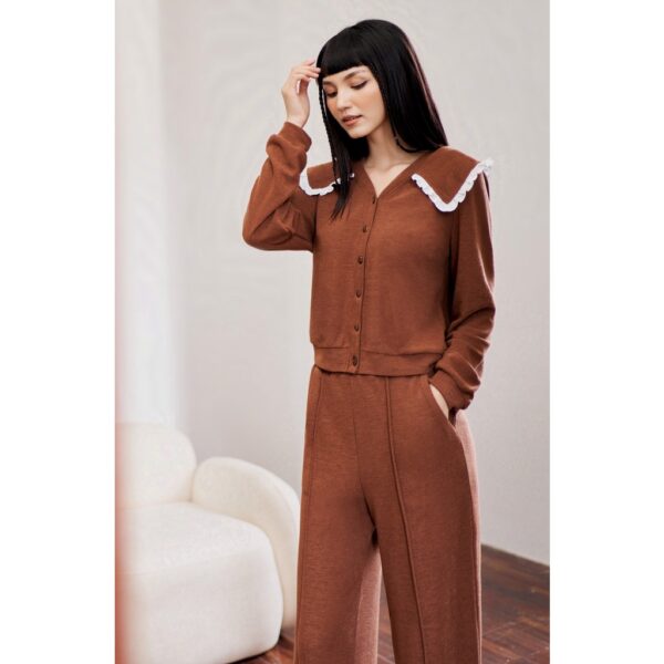Set pyjamas len nữ LADY ME by Eva de Eva 21APJO009N - Ảnh 2
