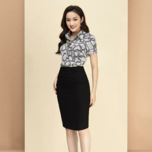 Áo Sơ Mi Họa Tiết Cổ Đức Luperi LFSM1115