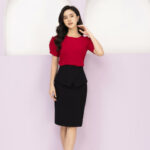 Áo Sơ Mi Phối Tay Bèo Luperi LFSM1124