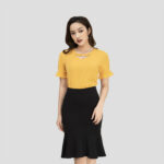 Chân Váy Đuôi Cá Cách Điệu Trẻ Trung LFCV579