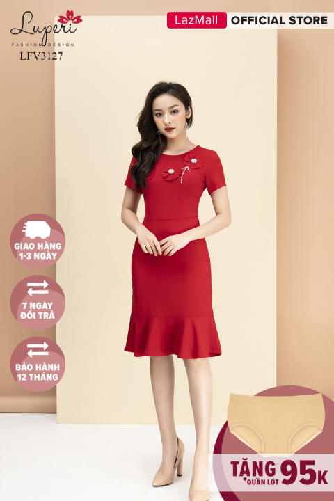 Váy thiết kế cao cấp Luperi LFV3127