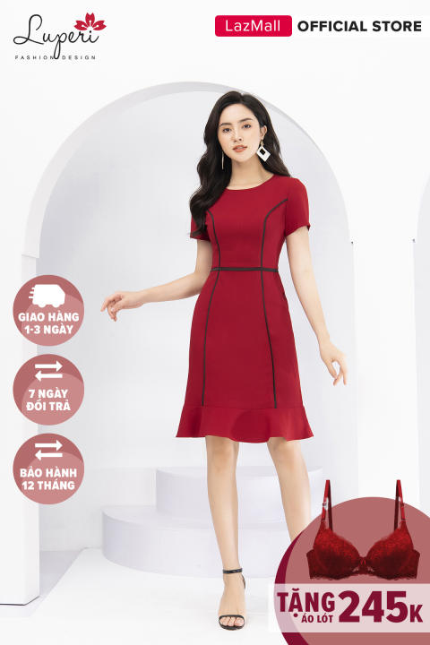 Váy thiết kế cao cấp Luperi LFV3164