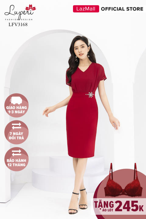 Váy thiết kế cao cấp Luperi LFV3168