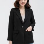 Áo blazer nữ form rộng tay dài FWBZ21FH12L