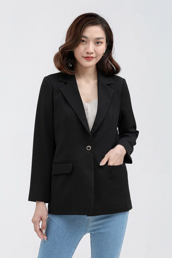 Áo blazer nữ form rộng tay dài FWBZ21FH12L