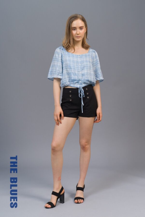 Áo Crop Top Tay Ngắn Buộc Dây HK1-UBA19-67