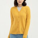 Áo len nữ cardigan tay dài FWSW21FH09L