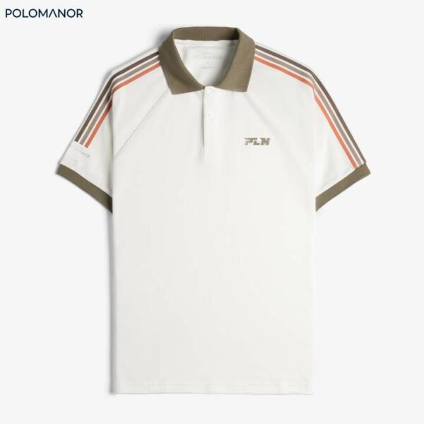 Áo Polo nam phối ELIO vải cá sấu cotton CMC, nam tính, thanh lịch, sang trọng - POLOMANOR