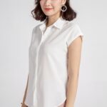 Áo sơ mi tay ngắn basic FWWS21SS27L