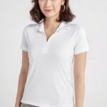 Áo thun nữ cổ bẻ basic FWKS21SS03C