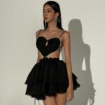 Đầm xòe dáng trái tim Misty Dress | ONON MADE
