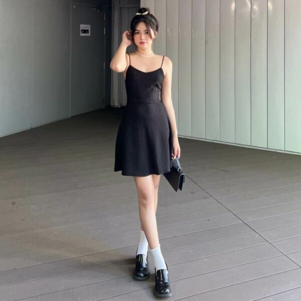 Đầm xòe ngắn hai dây FELIX DRESS