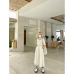 Denim Grass Dress – Đầm dài ở eo lưng- Remmus.vn