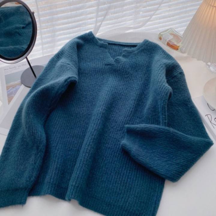 Dylan Sweater – Áo Len Cổ V Chất Mịn – Remmus.Vn