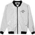 FOMO Áo khoác form rộng Unisex BOMBERIE JACKET