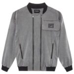 FOMO Áo khoác form rộng Unisex DEUCE ZIP JACKET