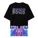 FOMO Áo thun unisex form rộng DELUSION T-SHIRT