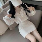 { Freeship } Sét đồ nữ Palm Fashion P007, áo kiểu nữ hàn quốc, áo kiểu đẹp sang chảnh, đáng yêu, đi chơi và dạo phố, sét 2 món, hoodie nữ