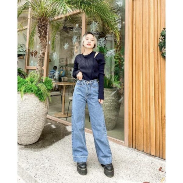 Geum Jeans - Quần Jean Suông Ống Rộng - Remmus.Vn