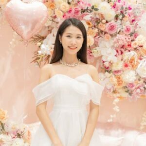 Giian - Váy trễ vai Gladys sang trọng, đầm công chúa xếp ly quyến rũ