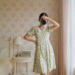 GREEN DAISY DRESS