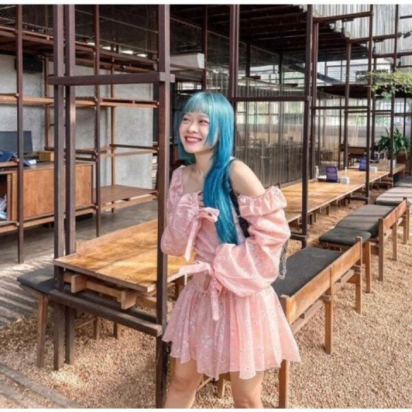 Jolie Dress - Đầm Hồng Ngắn Xòe - Remmus.Vn