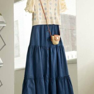MORI - Chân váy denim