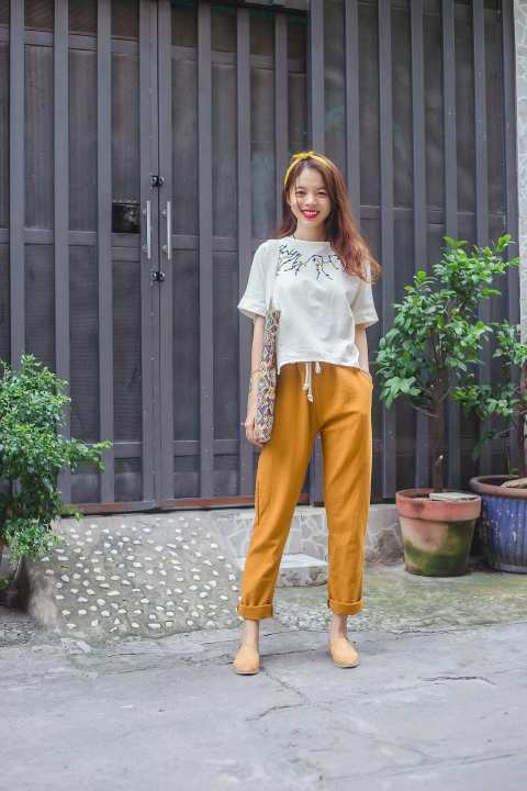 MORI – Quần Baggy linen