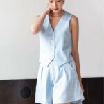 Nosbyn – Áo Gile Linen – N206-C001