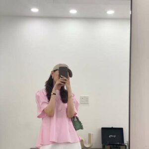 Nosbyn - Áo Tay Phồng Cổ Tròn - N206-T004