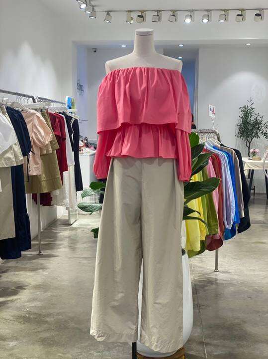Nosbyn – Áo Trễ Vai Tay Dài N204-T001